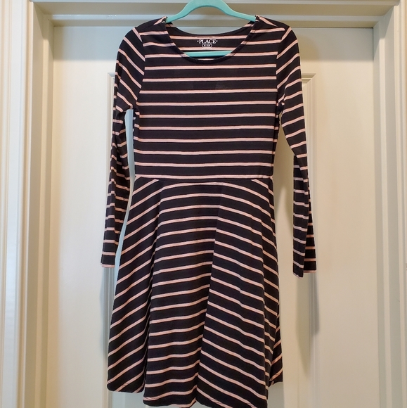 Children's Place Girls Long Sleeve Dress - Picture 1 of 4